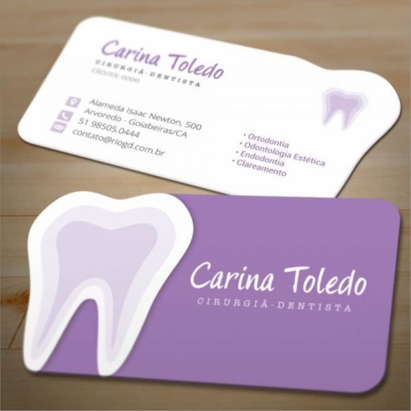 Die Cut Visiting Card - Image 2