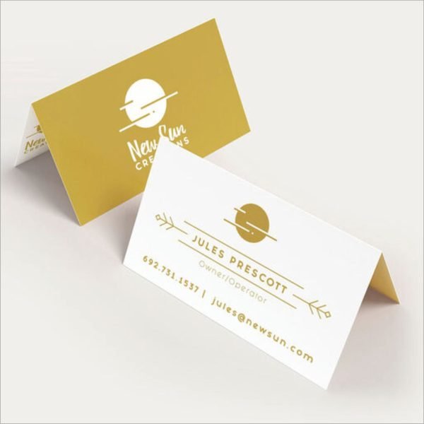 Foldable Visiting Card - Image 3