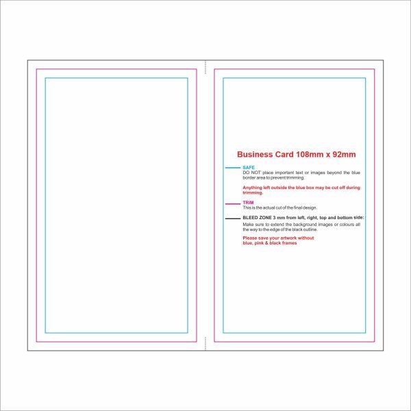 Foldable Visiting Card - Image 4