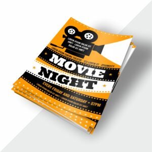High-quality large format poster in A3 or A4 size, ideal for advertising, events, promotions, and interior décor.