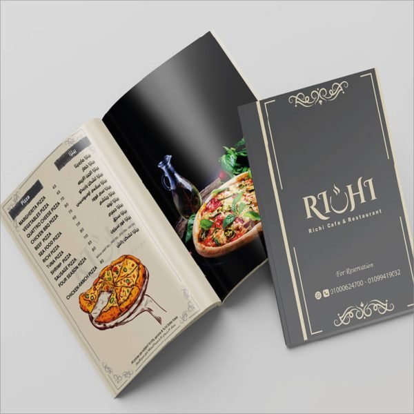 Booklet Menu Card - Image 3