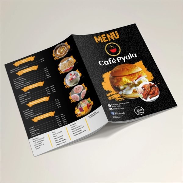 Booklet Menu Card - Image 4
