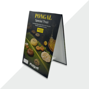 Tent Card (Galley cardboard)